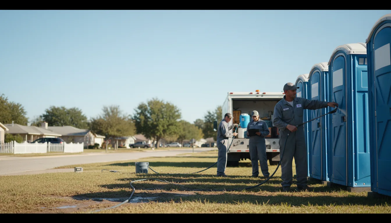 Long-Term Portable Toilet Rental in Tipton, OK near me